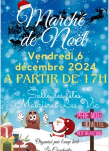 Marché de Noël local à Maizières-lès-Vic (57)